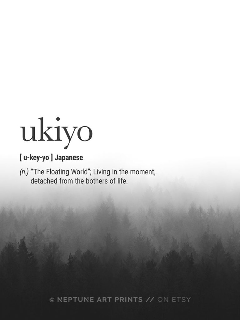 Ukiyo, floating world