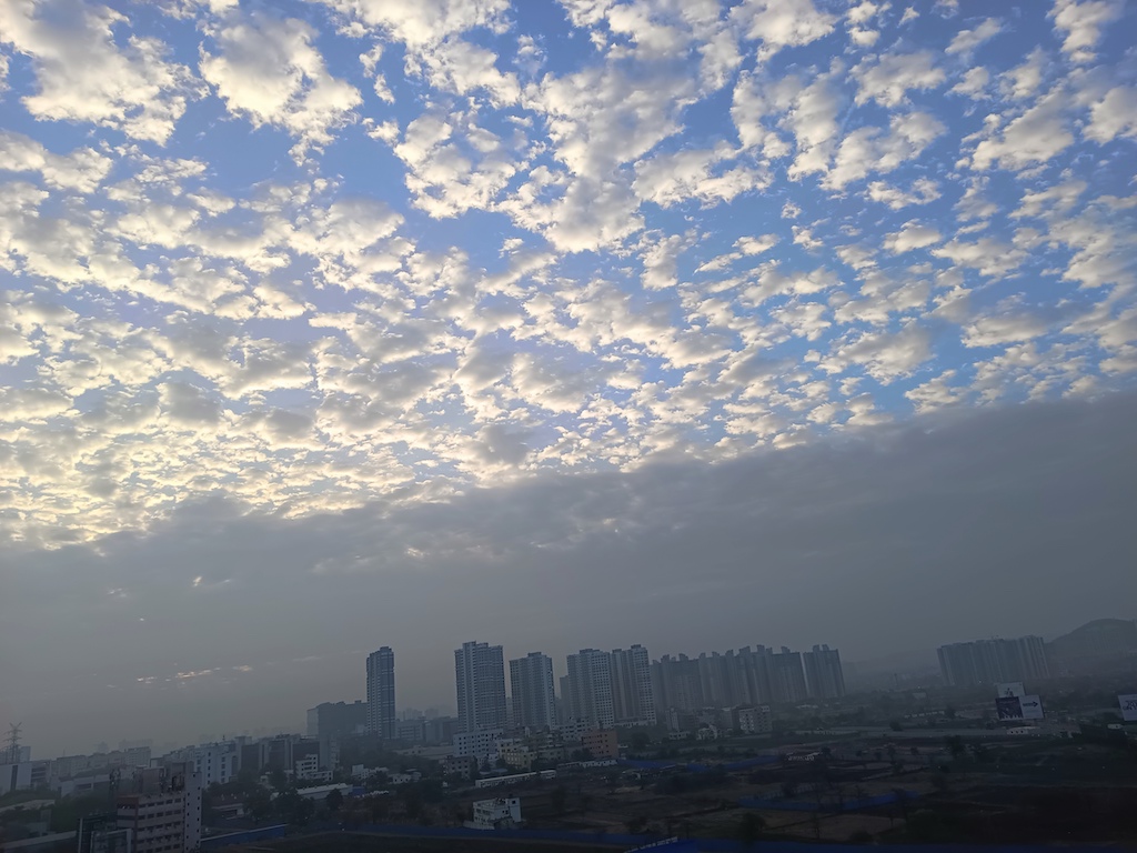 Clouds in the morning 